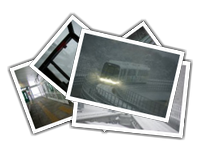 Linimo train in winter album picture